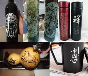 贺州八步区酒瓶葫芦工艺品激光雕刻机